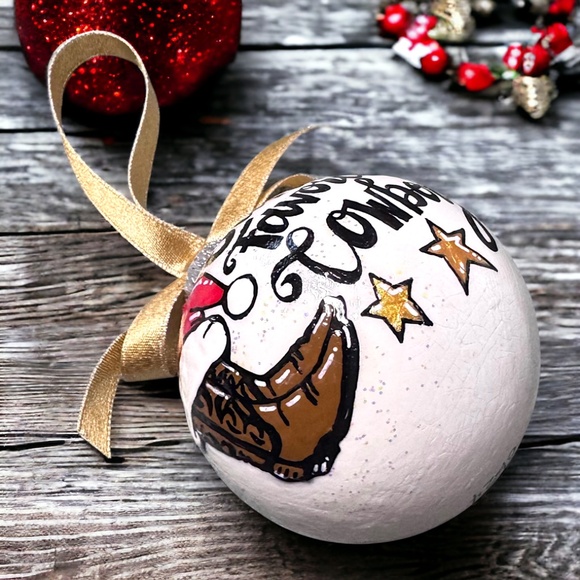 Santa's Favorite Cowboy Holiday Ornament - Saddle Up for a Country Christmas! - Picture 10 of 12